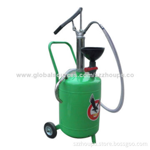 Manual Oil Dispenser with 24L Tank Capacity, for Car Washing